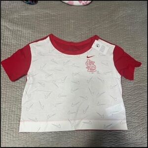 NWT Nike STL Cardinals Nike Tee Slightly Cropped Medium